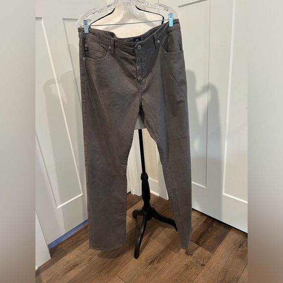 AG The Protege Straight Led Gray pants/jeans 38/36 - Picture 1 of 4